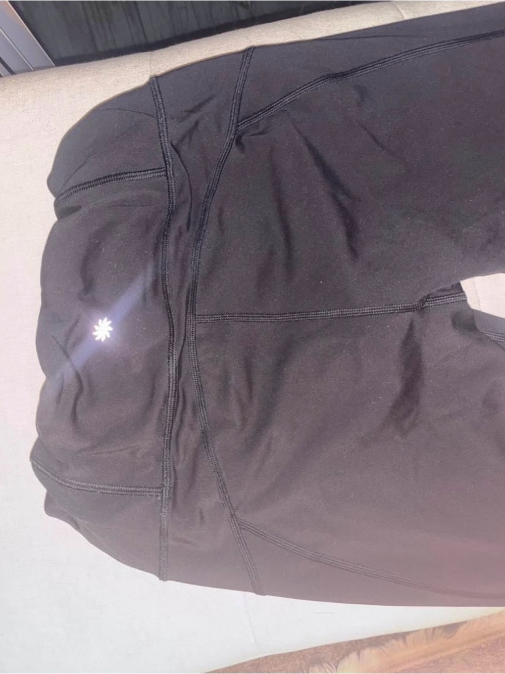 Athleta Rainier Tight Leggings - Black, Size M - Picture 6 of 9